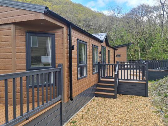 The Ceredigion - Plot 26, Woodlands Lodge Retreat, New Quay, West Wales Llanina 外观 照片